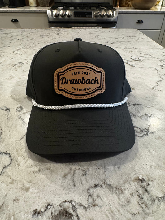 Drawback outdoors logo rope hat