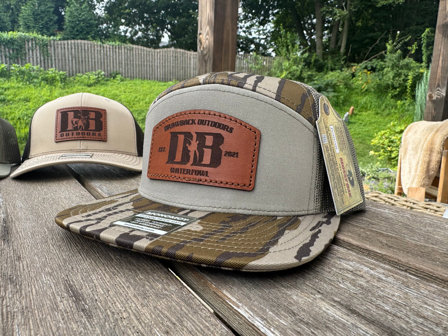 7 panel mallard SnapBack